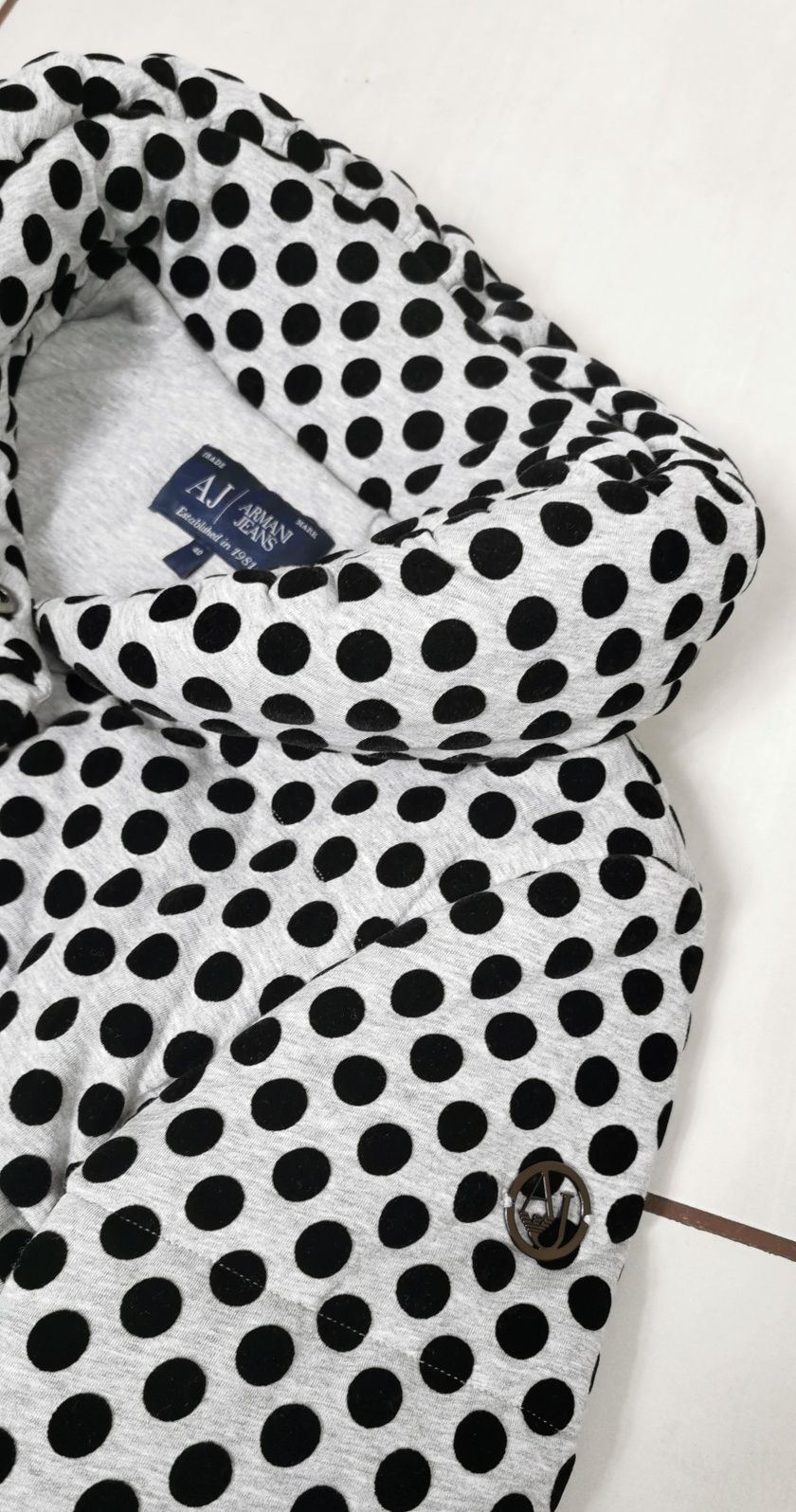 Armani Jeans Kurtka Damska S groszki