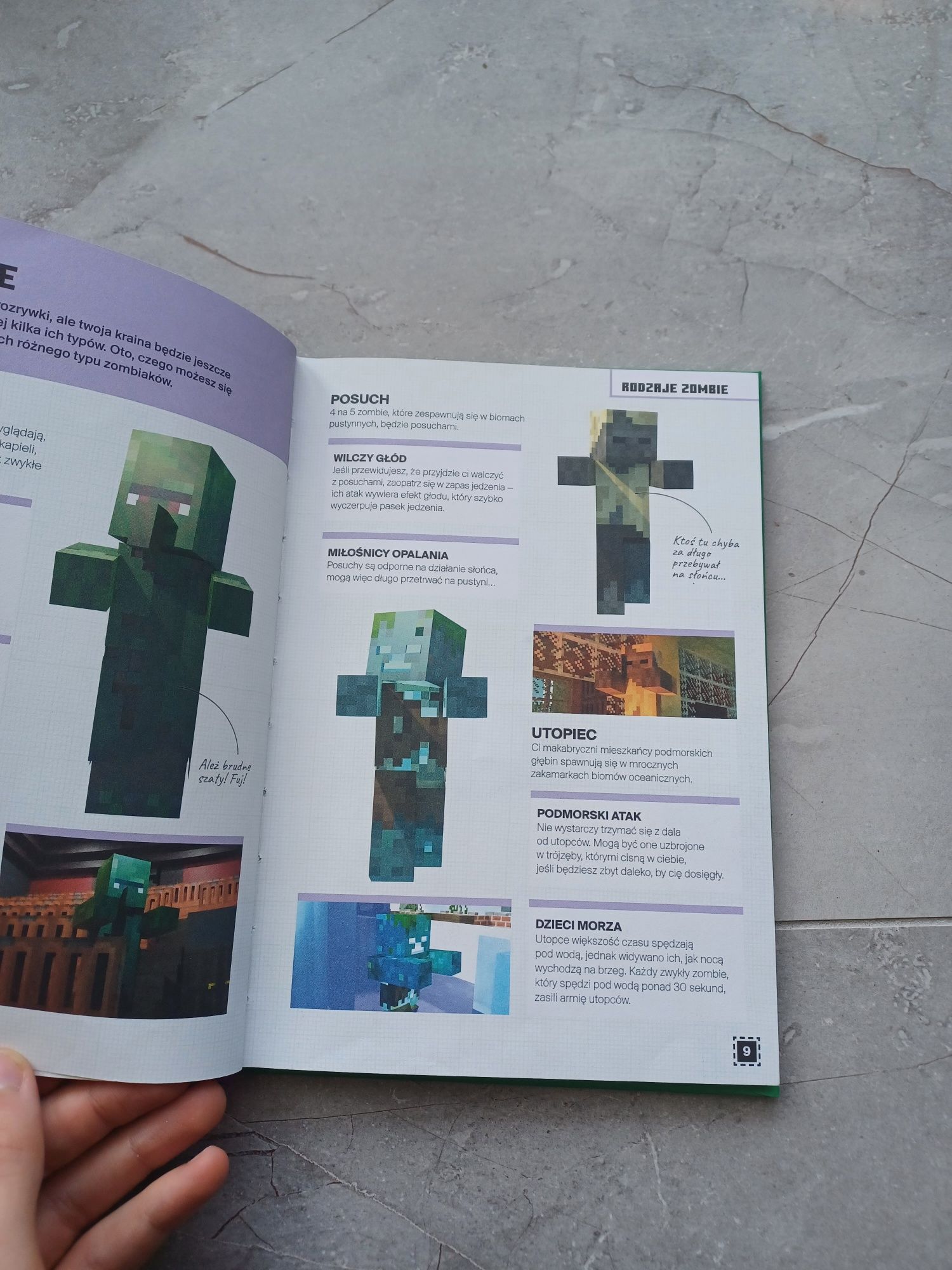 Książka Minecraft Zbuduj Zombieland Zombie