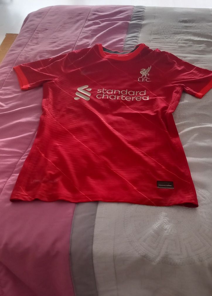 Vendo camisa do Liverpool da época 21/22 usada pelo os jogadores do li