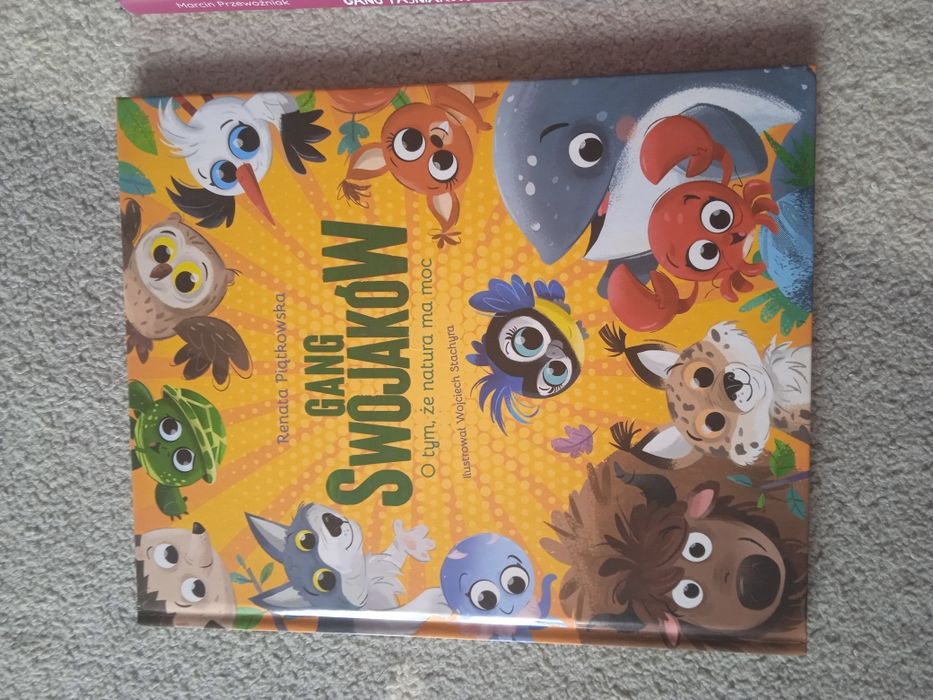 Książki dla dzieci "Gang swojaków" "Gang Fajniaków" i inne
