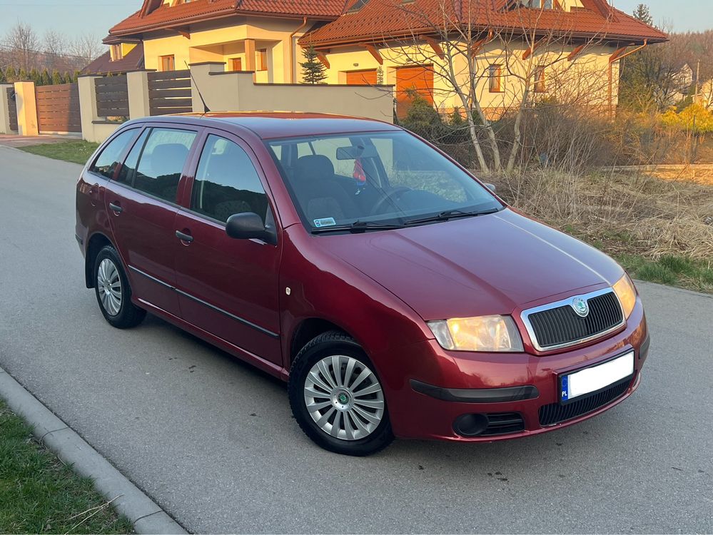 Skoda Fabia*1.2benzyna*KLIMATYZACJA*2006r*elektryka*bez korozji*