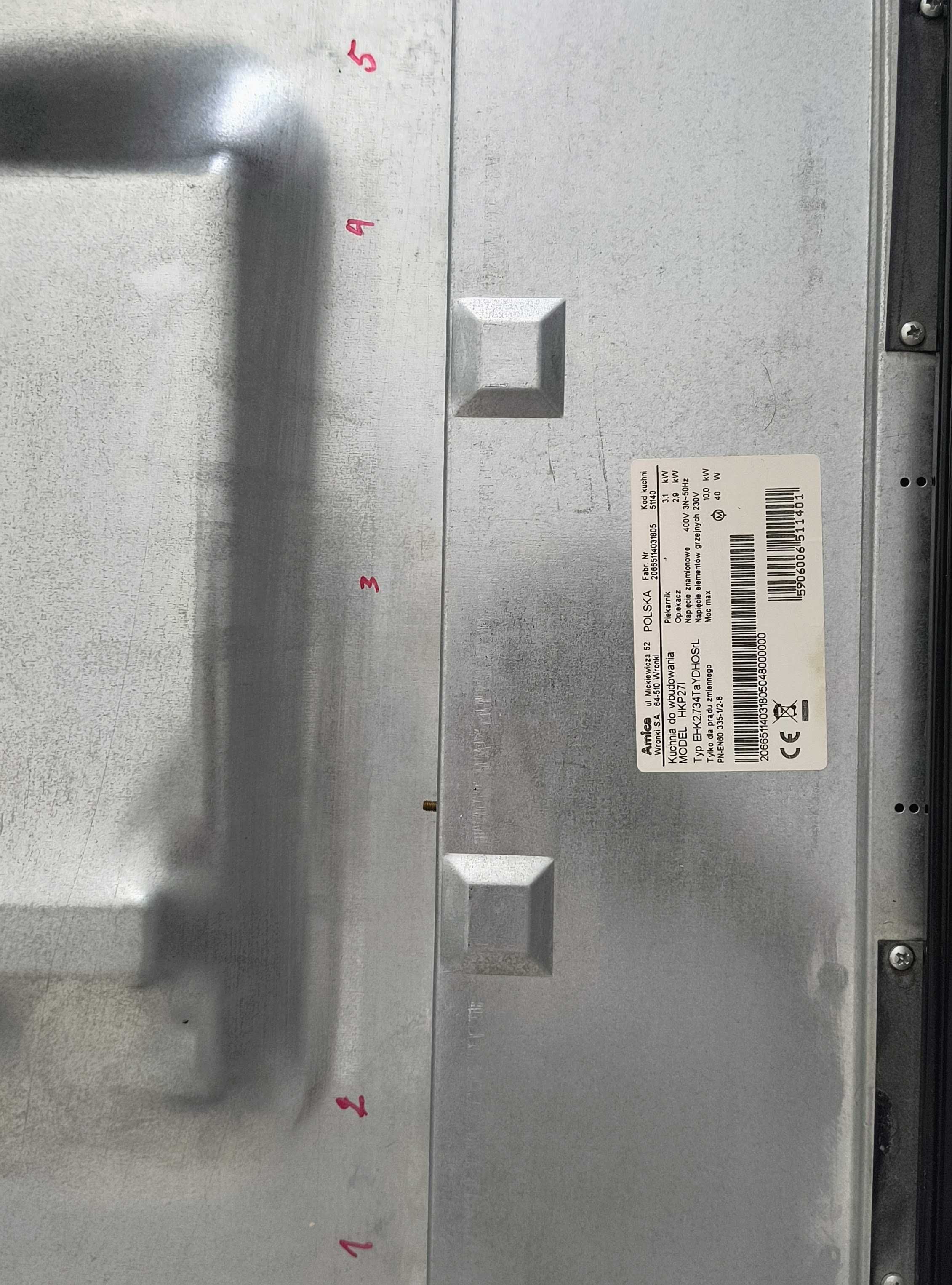Piekarnik do zabudowy AMICA elektryczny sprawny