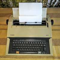 Máquina escrever elétrica vintage Canon