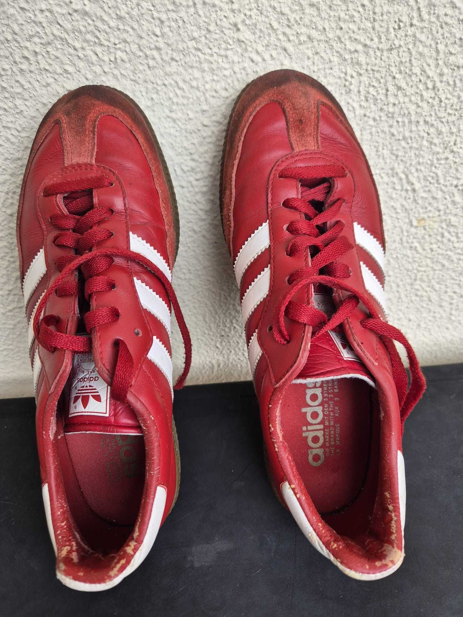 Ténis ADIDAS SAMBA Vermelhos (Originais Vintage)