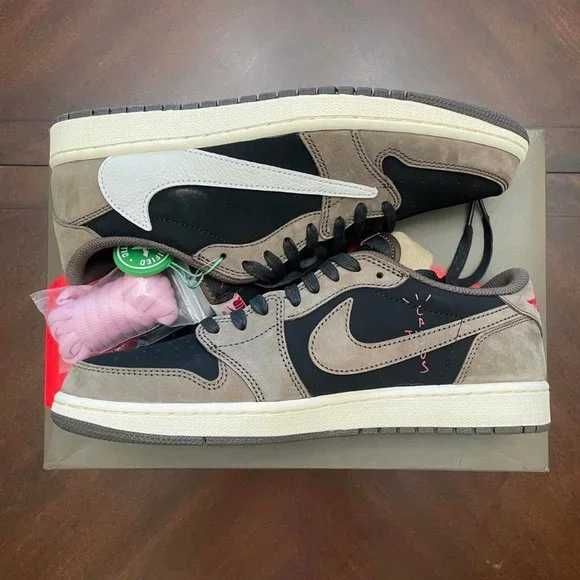 Nike Air Jordan 1 Retro Low OG SP Travis Scott Mocha Eu 43