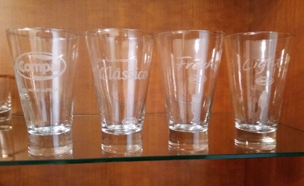 Copos Compal (Conjunto de 4)