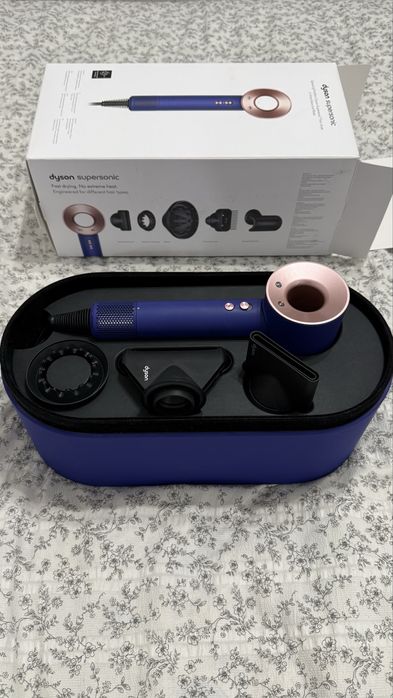 Фен для волосся Dyson Supersonic Limited Edition Vinca Blue/Rose