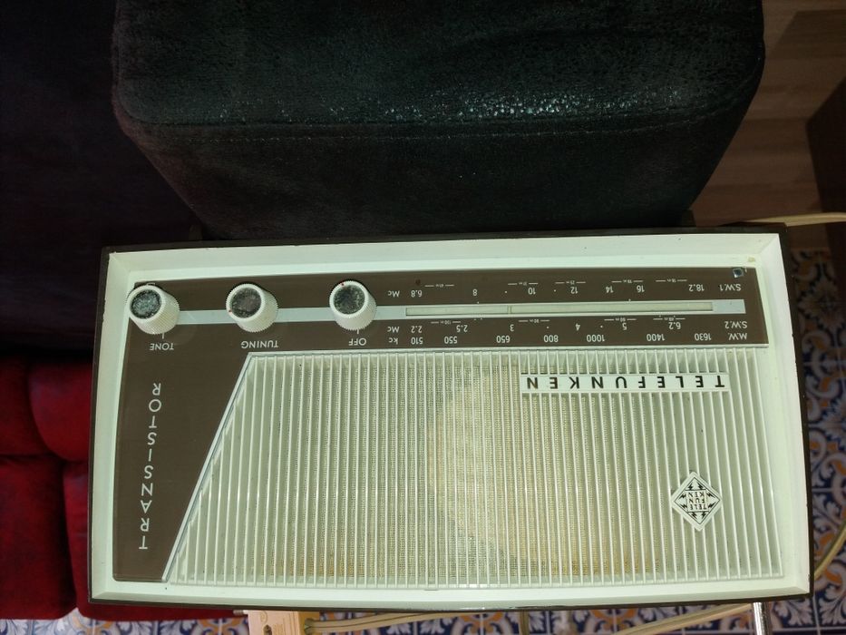 Rádio telefunken transistor