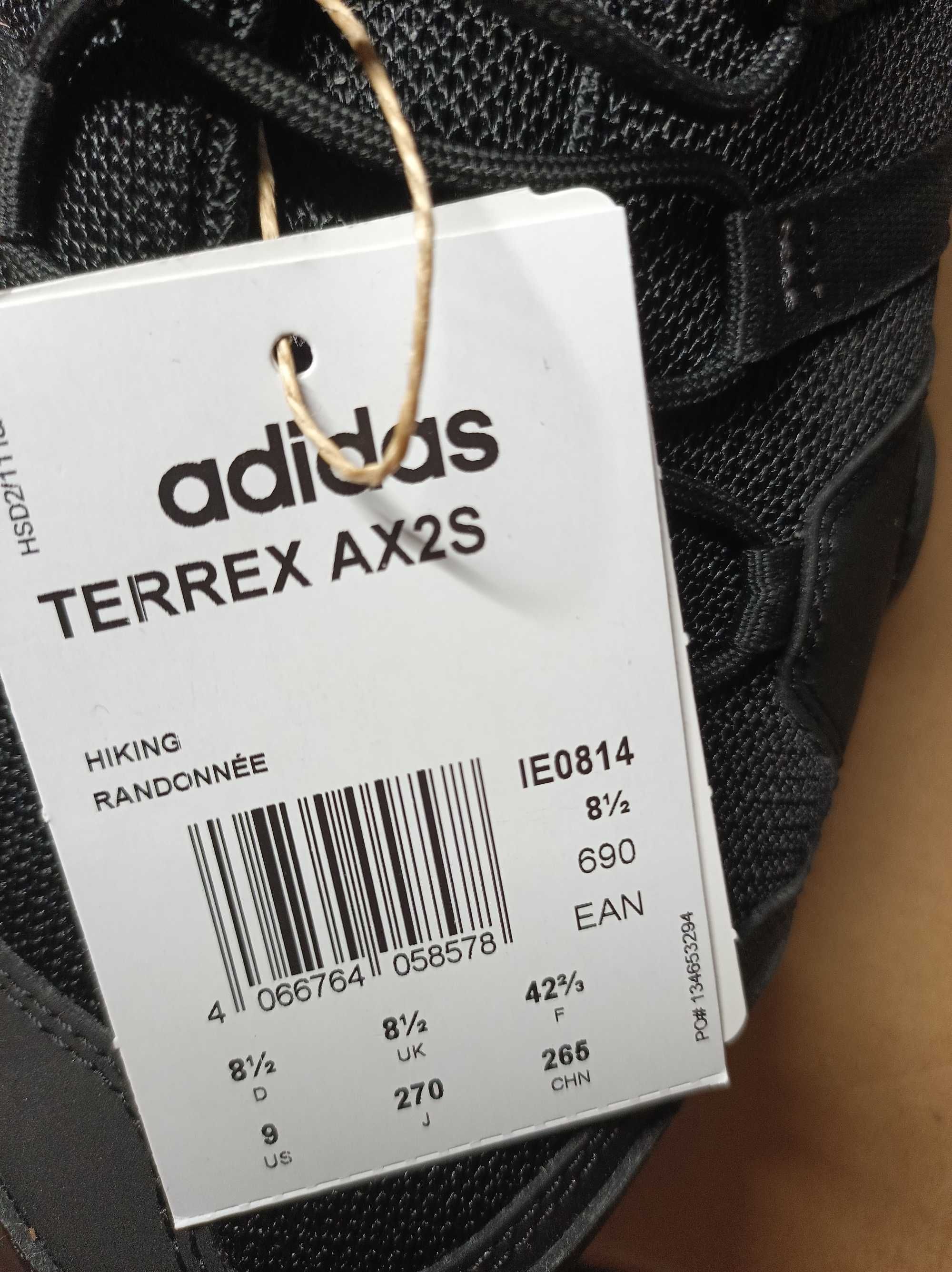 Чоловічі кросівки adidas TERREX AX2S US 9  27 см.