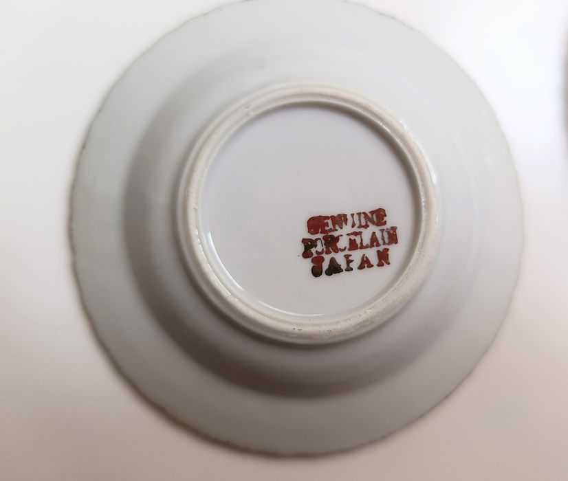 Mini pratos de porcelana "London Souvenir"