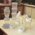 Набор контейнеры и молокоотсос Philips Avent