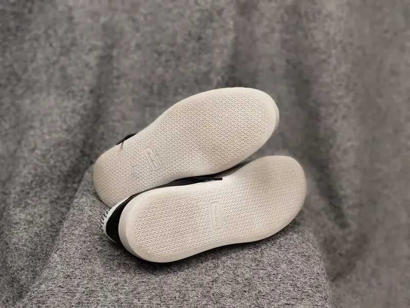 чоловічі класичні кеди зі шкіри високою підошвою santoni design black