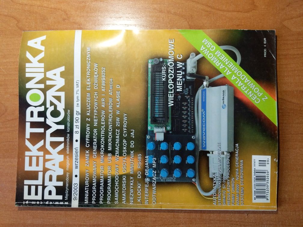 91 wydań magazynu Elektronika Praktyczna wysyłka 1995 do 2003