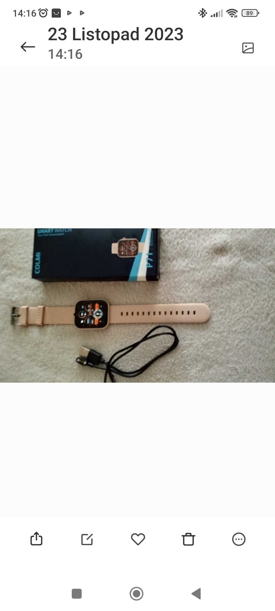 SmartWatch Colmi P71