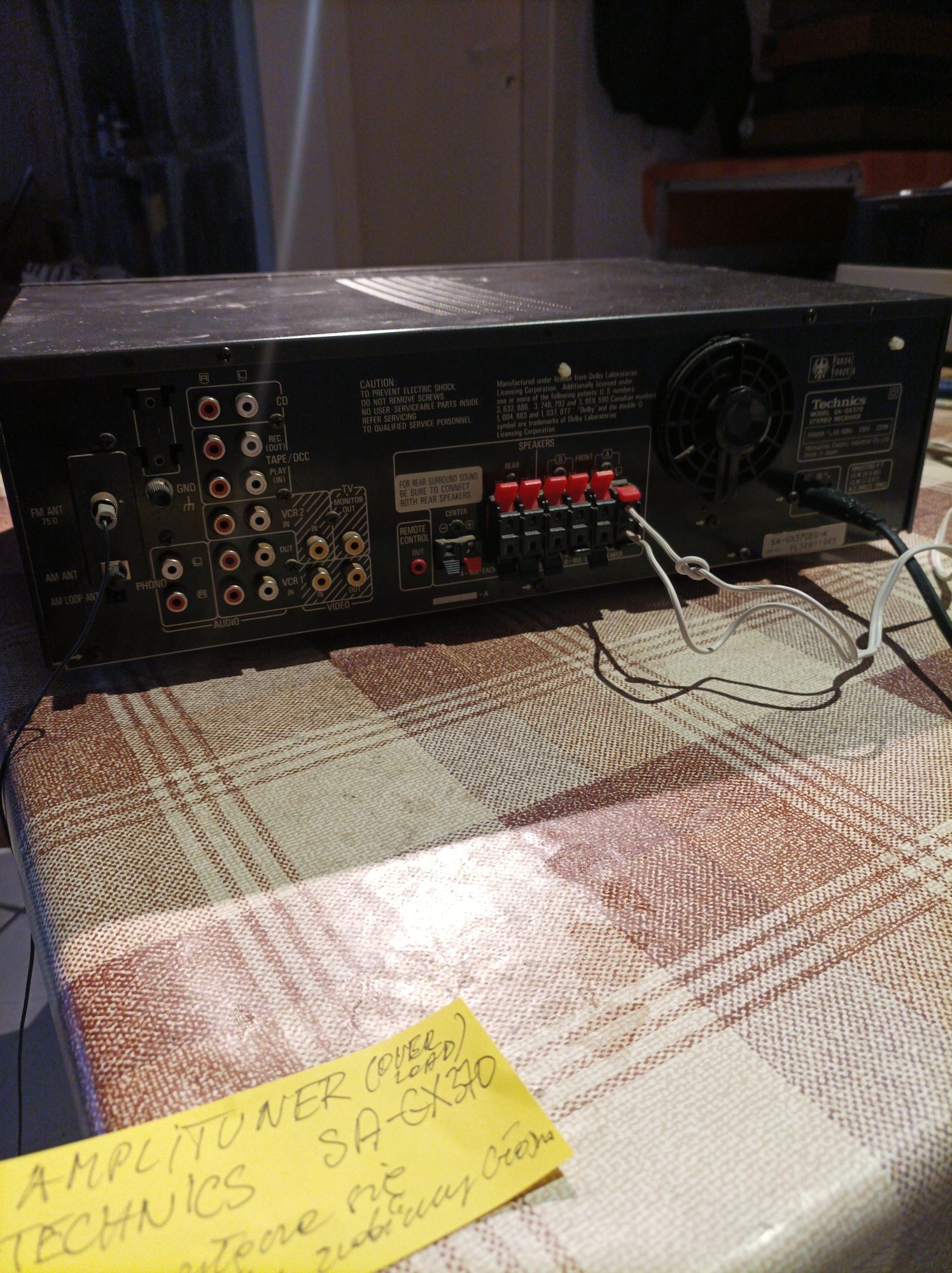 Amplituner Technics SA-GX370 5.1