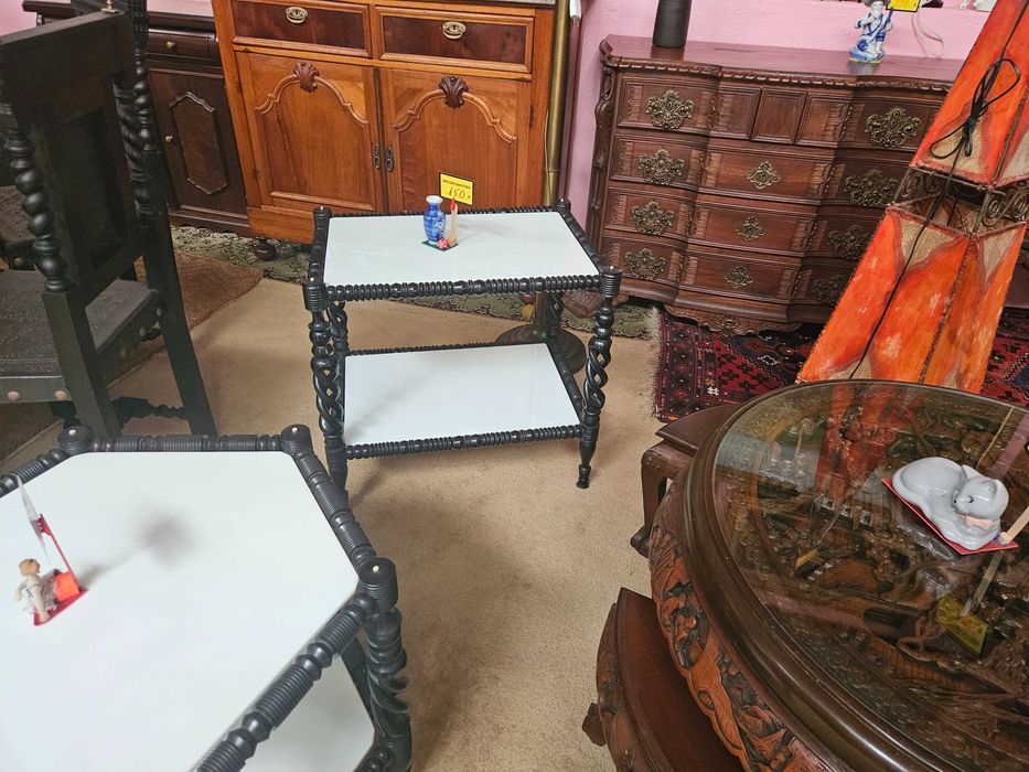 Mesa de centro antiga, retangular - Muito Bom estado g