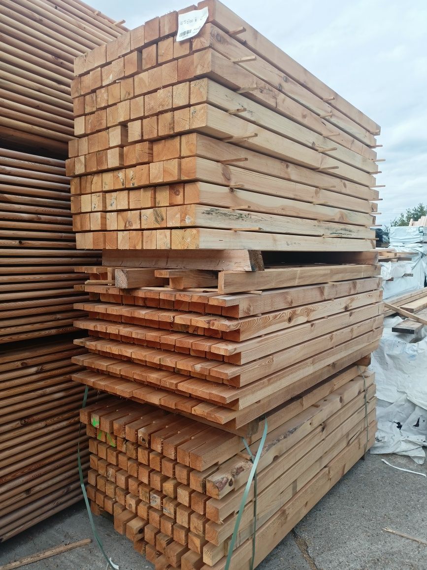 Krawędziak 90x90 strugany, dł 2,15
