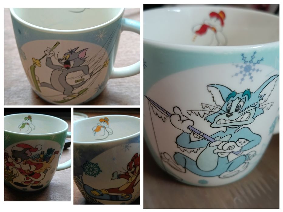 4 Kubki świąteczne Tom i Jerry