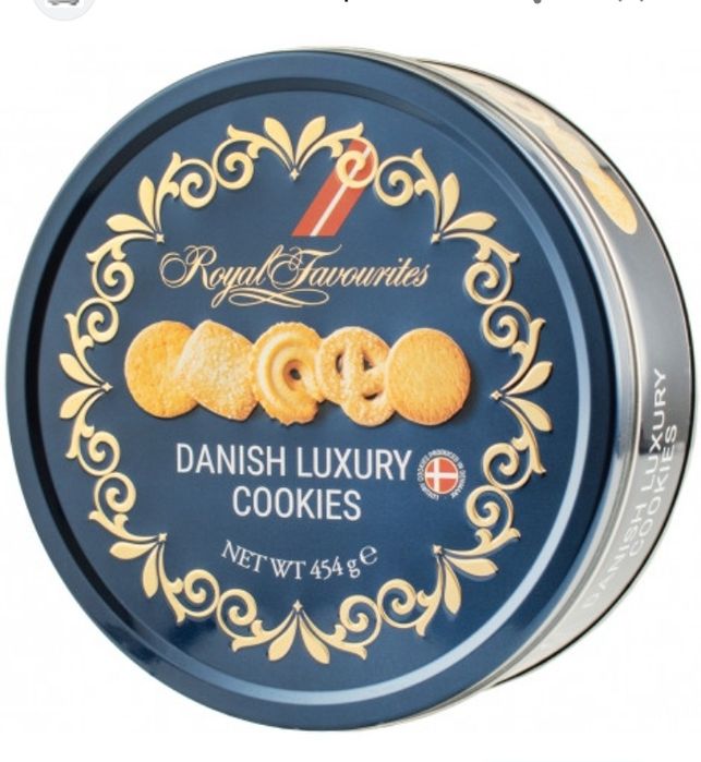Печиво. Royal Favourites. Danish Luxury cookies.