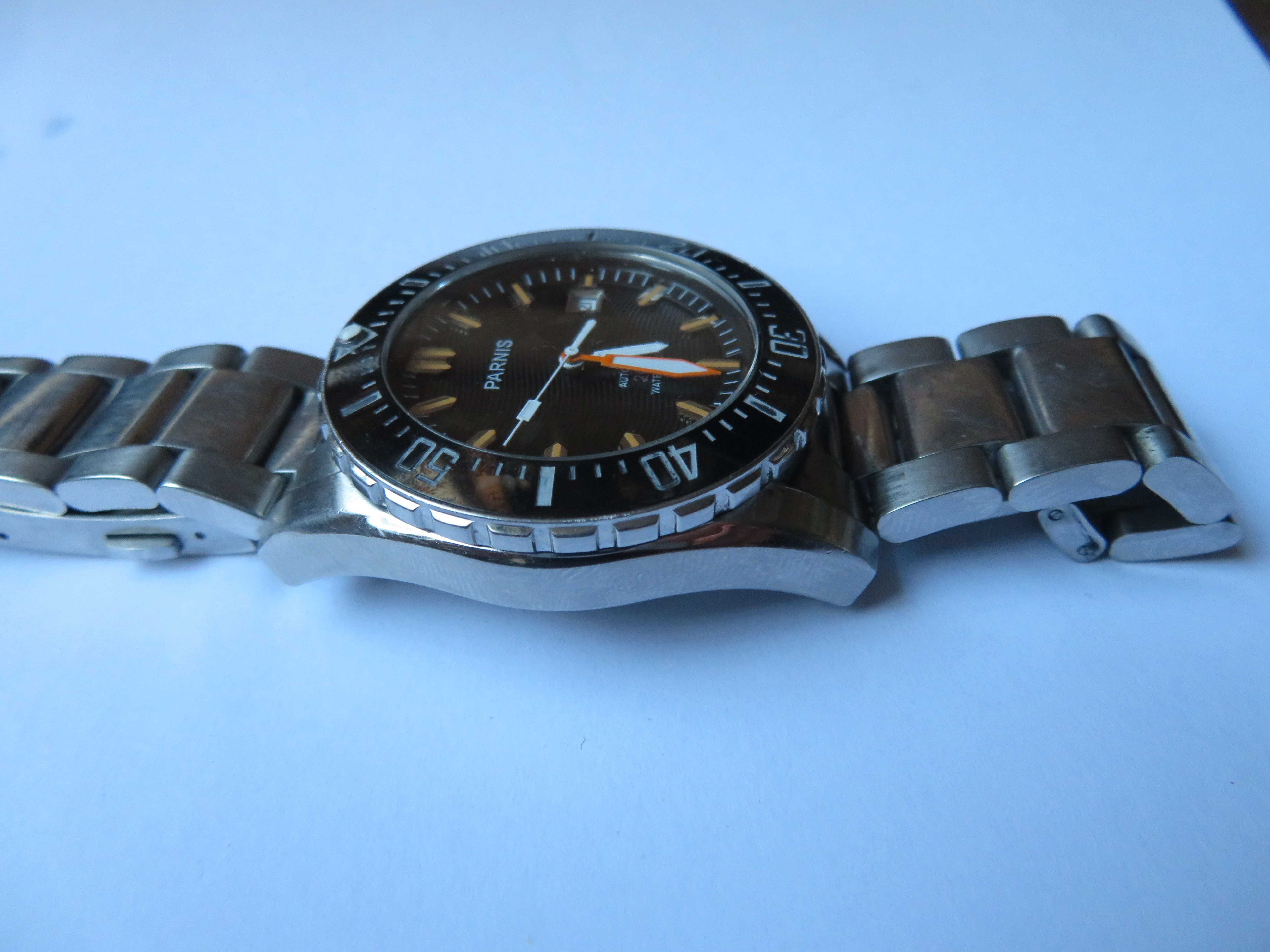 zegarek diver parnis pa 6007  szafirowe szkło automat 200 m