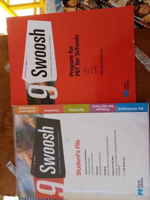 Caderno de Atividades 9ºano (frances, fq, ing, ciencias, hist, pt,mat)