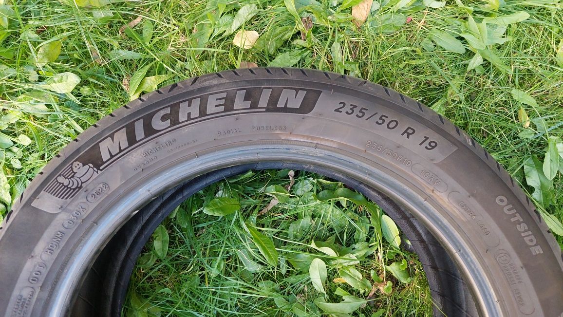 Opony letnie Michelin Primacy 4 235/50/19, 2022 r. prawie nowe !