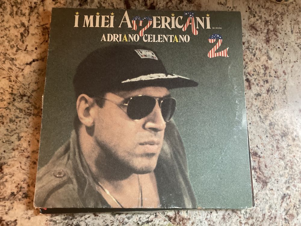 płyta winylowa i miei americani adriano celentano