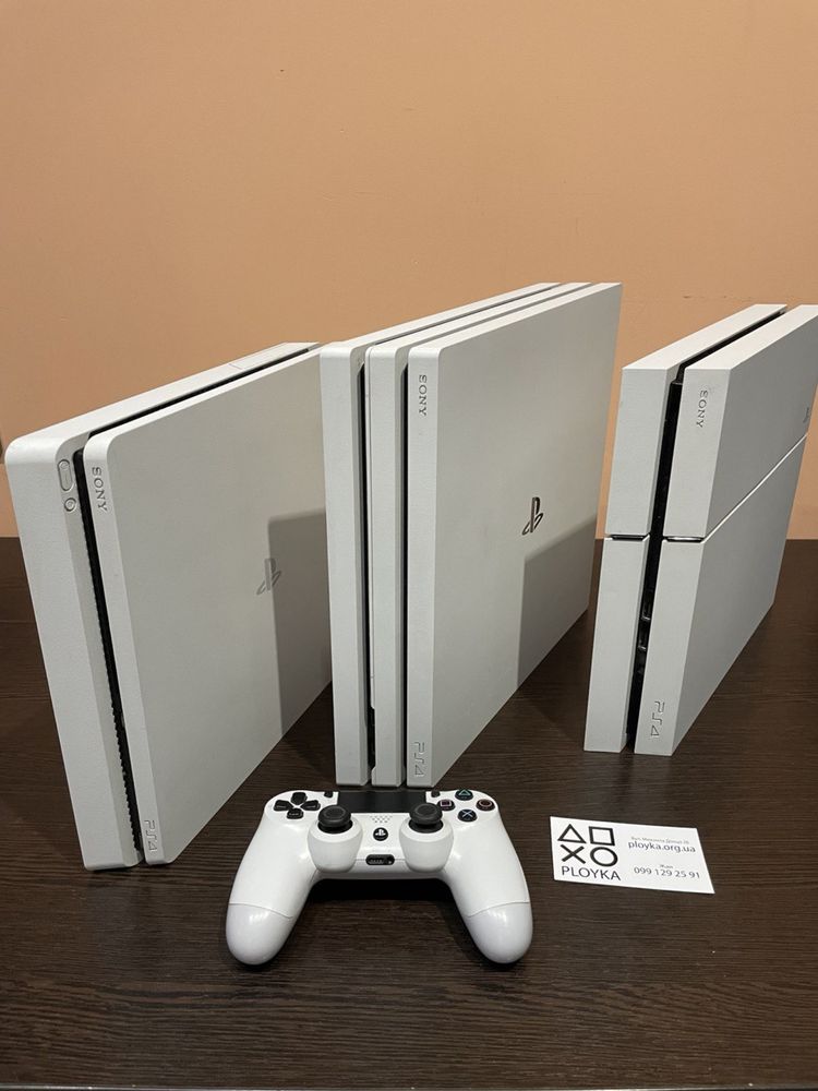 Магазин! Sony Playstation 4 / 4 PRO White + Гарантия