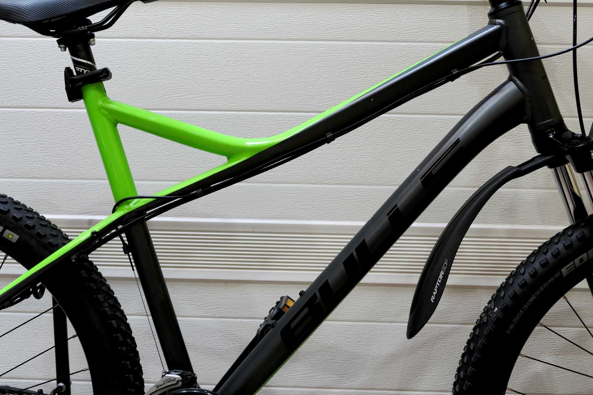 ROWER MTB BULLS, koła 27,5", alu, amor, ham hydrauliczne, IDEALNY