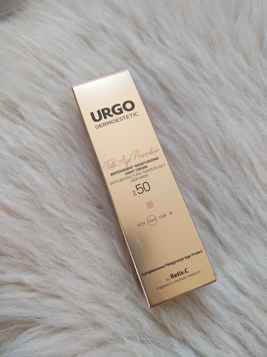 Urgo Dermoesteti Antyoksydacyjno Nawilżający lekki krem na dzień SPF50