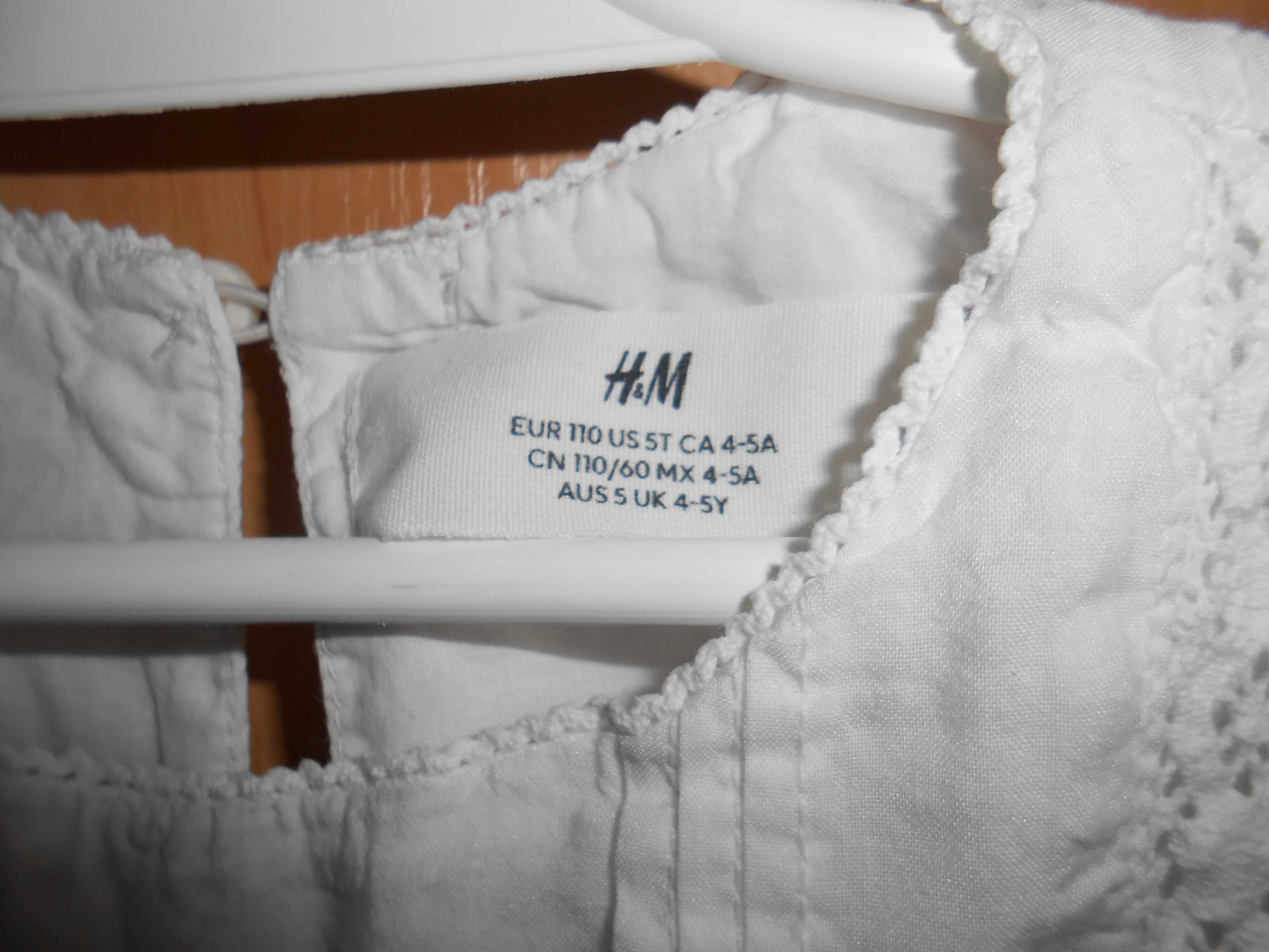 батистова сукня на 4-5 років H&M