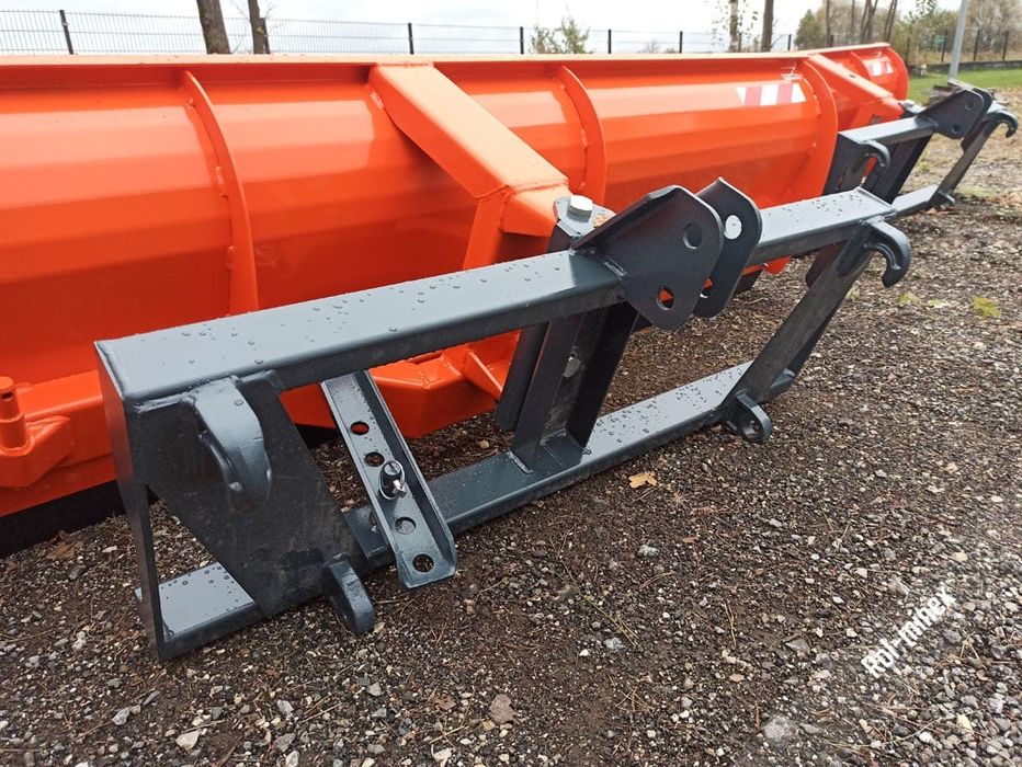 Pług do śniegu WZMOCNIONY Euro-ramka / TUZ / Wózka widłowego Transport