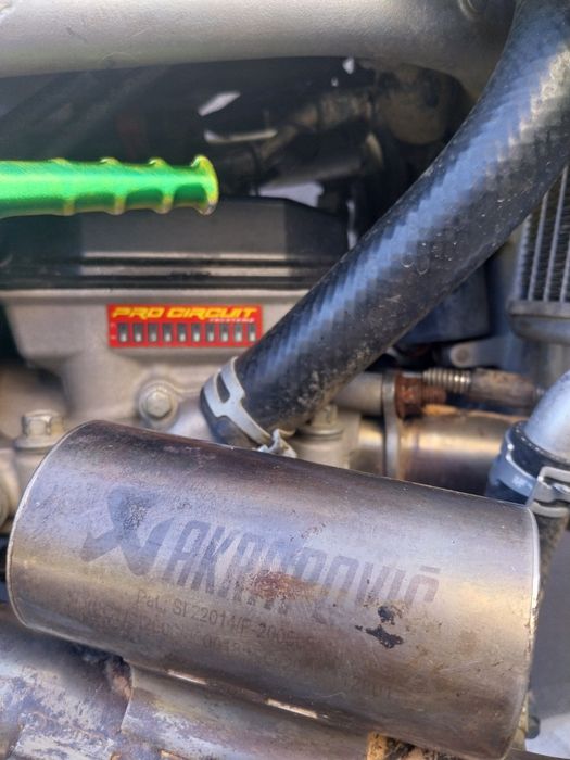 Kawasaki kxf 450  2017r akrapovic solva