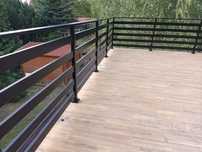 Balustrady aluminiowe malowane proszkowo ze stali nierdzewnej
