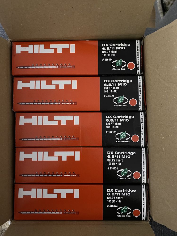 HILTI máquina de pregos para betão aço e madeira