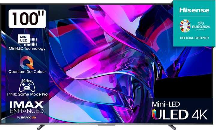 Телевізор Hisense MiniLED 100" 100U7KQ