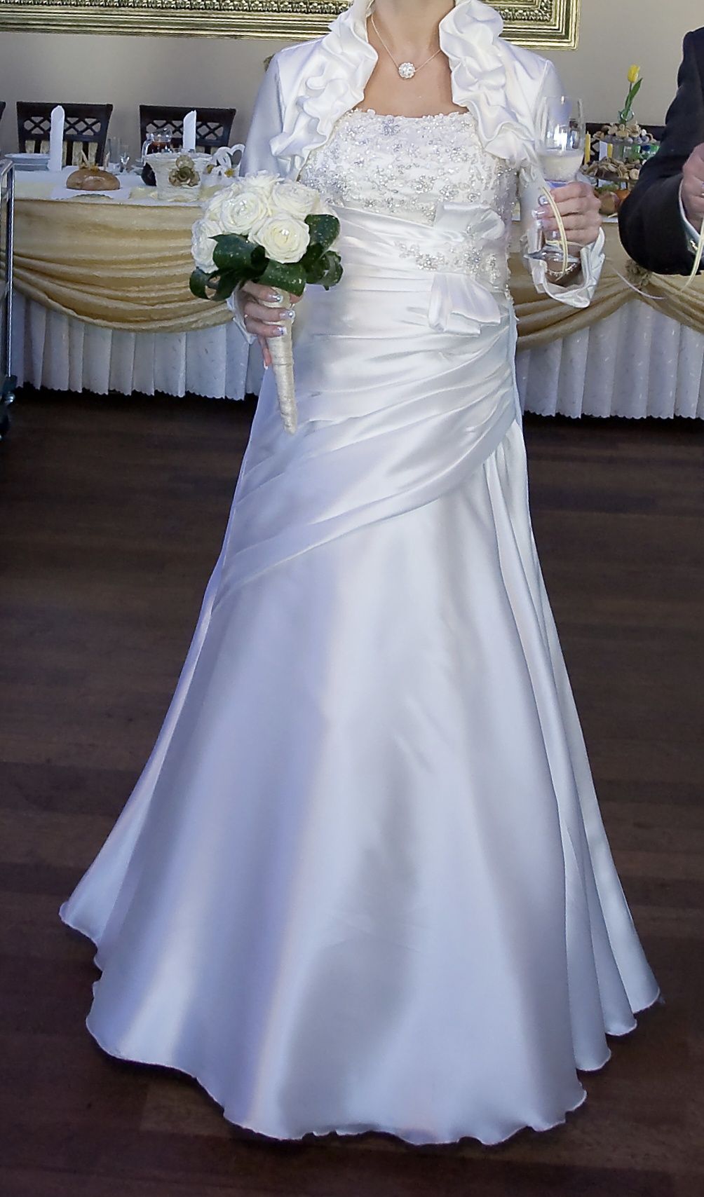 Suknia Ślubna ecru