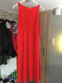 Sukienka ciążowa czerwona