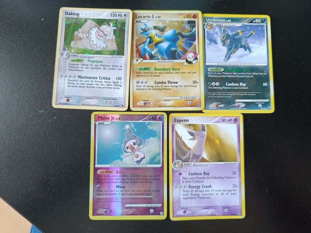 Pokémon Cartas Raras