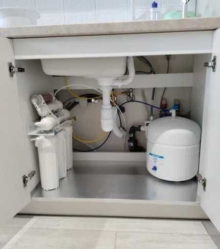 Система зворотного осмосу stanko з мінералізатором і насосом помпою