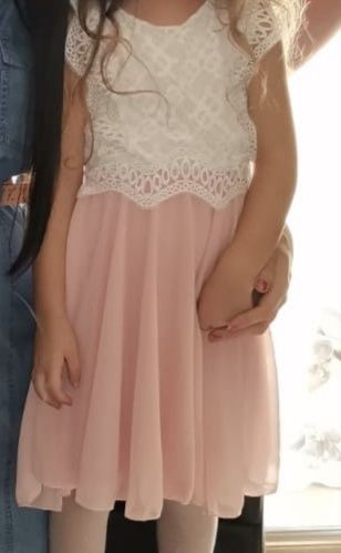 Sukienka dla dziewczynki 98/104 idealna na komunię