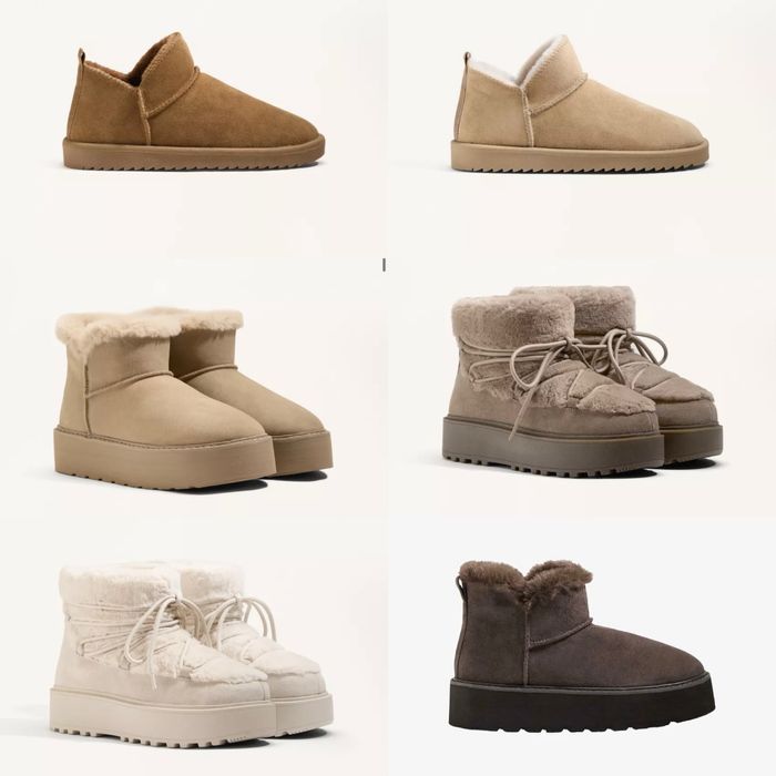 Угги oysho 6/7/8/9/40