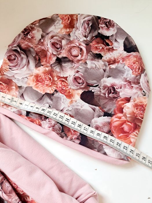 Nowy zestaw dla dziewczynki czapka komin opaska