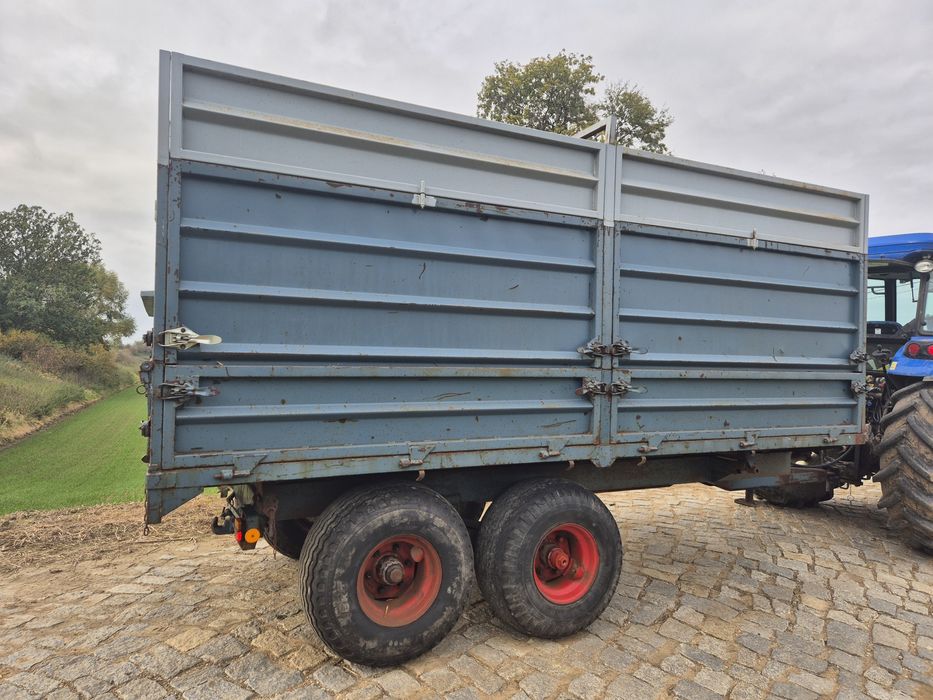 Przyczepa Tandem Gisebo 3 stronny