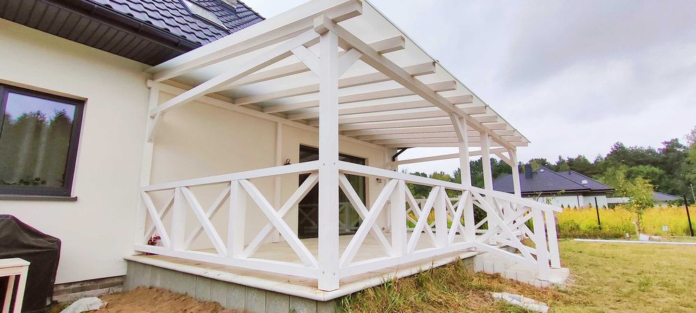 Zadaszenie tarasu  taras  wiata  altana pergola