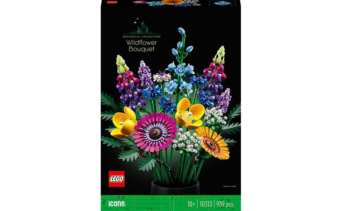 Конструктор LEGO ICONS 10313 Букет полевых цветов (939 деталей)