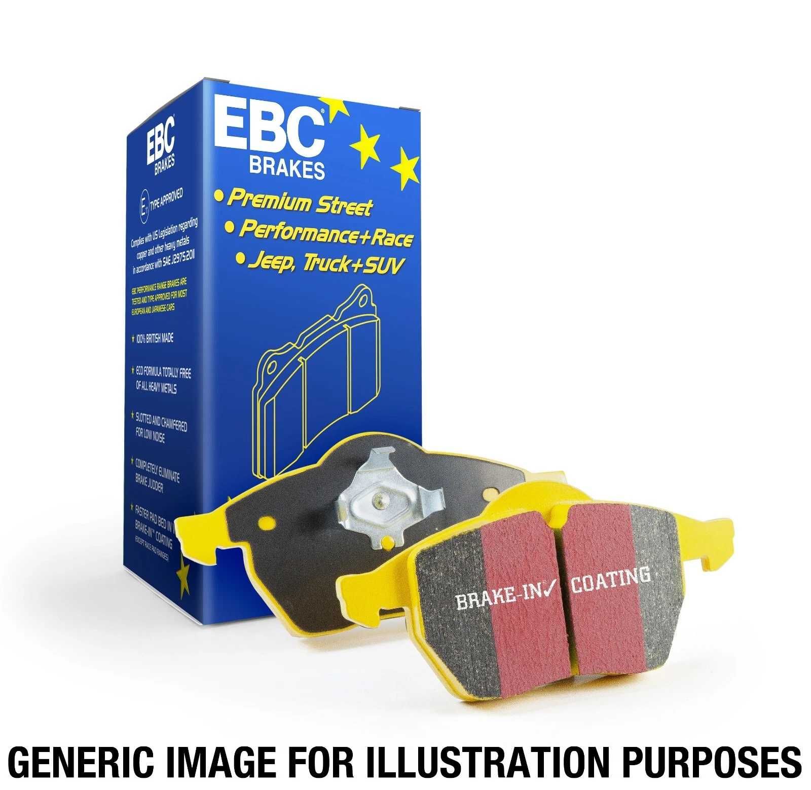 Гальмівні колодки Ebc Yellowstuff Mini Cooper F54 F55 F56 F57 F60 JCW
