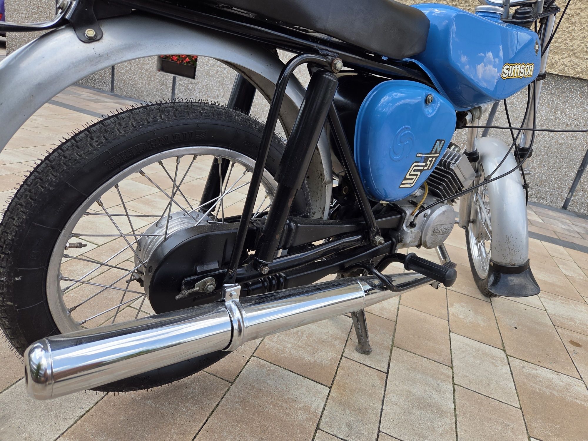 Simson s51N z 1982 roku. Rejestracja.