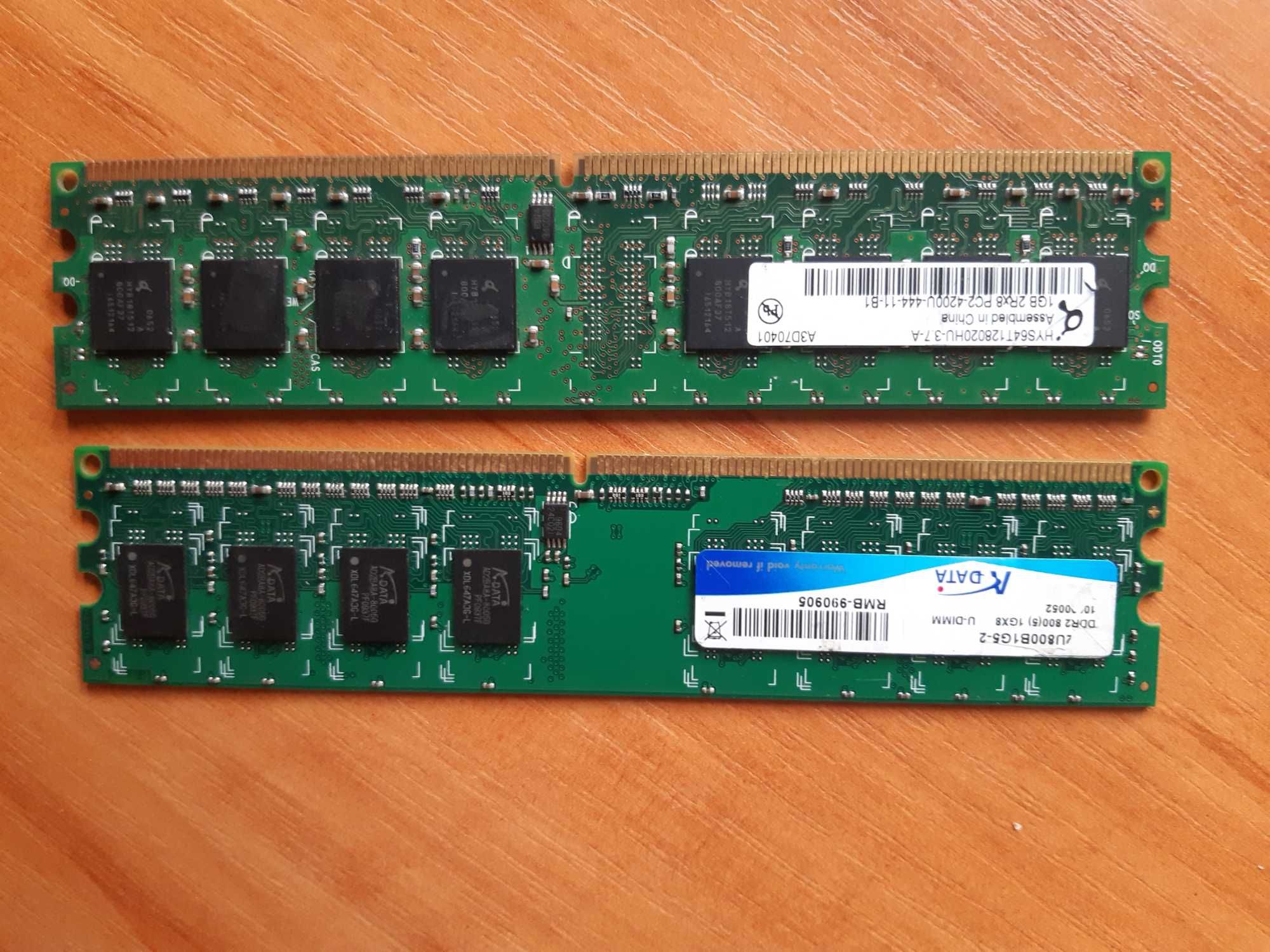 Kości RAM DDR2 2 x 1 GB