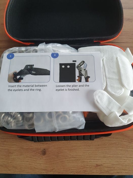 Napownica  oczkarka ręczna zestaw
